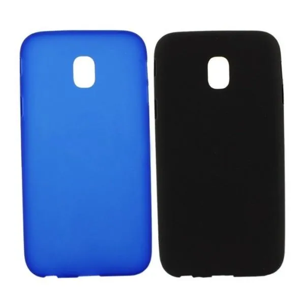 Чехол-бампер TPU для Samsung Galaxy J3-2017, J330FN (европейская версия) — Синий — фото 1