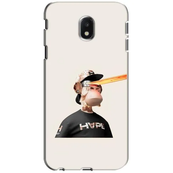 Чехол с принтом «обезьяна NFT в очках» для Samsung Galaxy J3 2017 (J330FN EU)