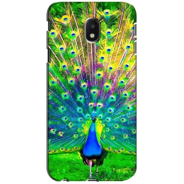 Чехол с принтом «Яркий Павлин» для Samsung Galaxy J3 2017 (J330FN EU)