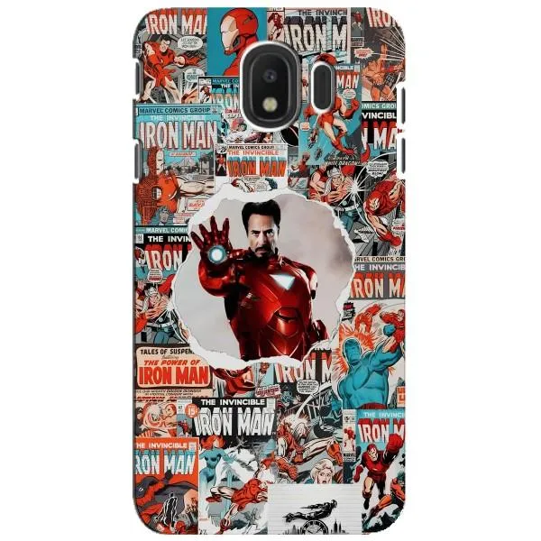 Чехол с принтом «Айронмен» для Samsung Galaxy J4 2018 (SM-J400F) Чехол с принтом «Айронмен» для Samsung Galaxy J4 2018 (SM-J400F)