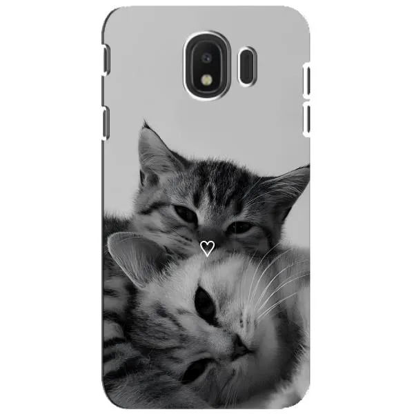 Чохол з принтом «Пара котів» для Samsung Galaxy J4 2018 (SM-J400F)
