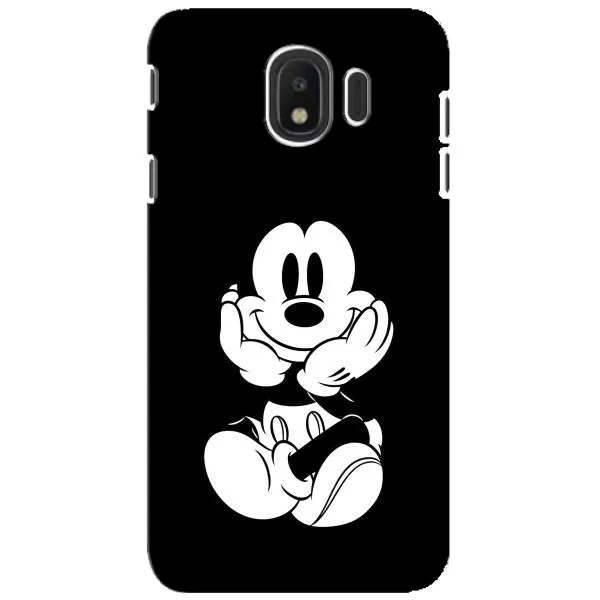 Чохол з принтом «Маус на чорному» для Samsung Galaxy J4 2018 (SM-J400F)