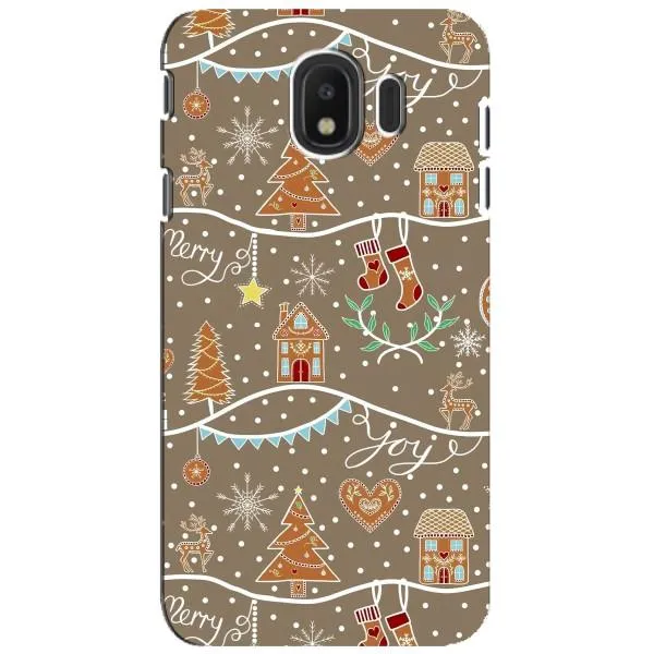 Чехол с принтом «Новогодние пряники» для Samsung Galaxy J4 2018 (SM-J400F) Чехол с принтом «Новогодние пряники» для Samsung Galaxy J4 2018 (SM-J400F)
