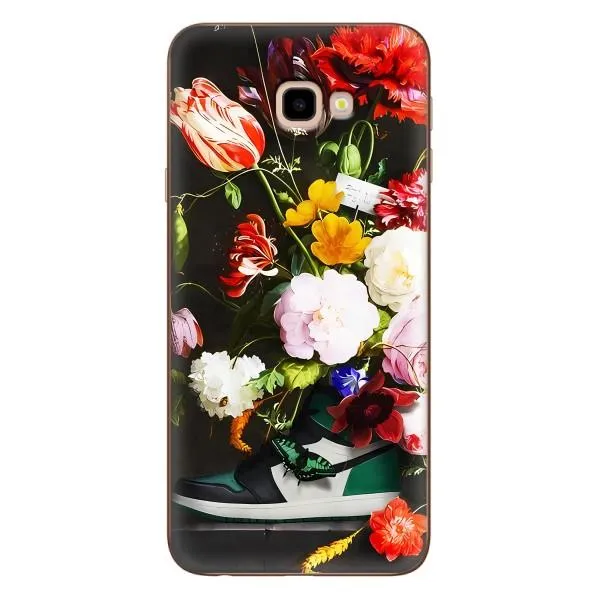 Чехол с принтом «Nike цветы» для Samsung Galaxy J4 Plus (J4+, J415)