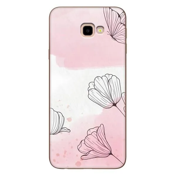 Чехол с принтом «Розовые цветы» для Samsung Galaxy J4 Plus (J4+, J415)