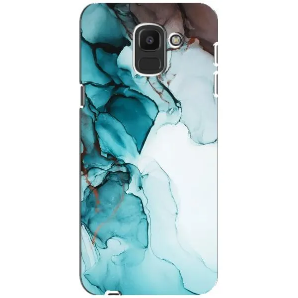 Чохол з принтом «Бірюзовий мрамор» для Samsung Galaxy J6 2018 (J600F) Чохол з принтом «Бірюзовий мрамор» для Samsung Galaxy J6 2018 (J600F)