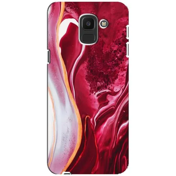 Чохол з принтом «Мрамор червоний» для Samsung Galaxy J6 2018 (J600F) Чохол з принтом «Мрамор червоний» для Samsung Galaxy J6 2018 (J600F)