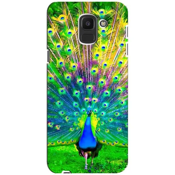 Чехол с принтом «Яркий Павлин» для Samsung Galaxy J6 2018 (J600F) Чехол с принтом «Яркий Павлин» для Samsung Galaxy J6 2018 (J600F)