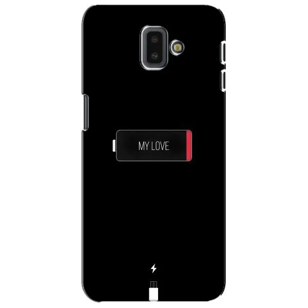 Чехол с принтом «Love battery» для Samsung Galaxy J6 Plus 2018 (J610) Чехол с принтом «Love battery» для Samsung Galaxy J6 Plus 2018 (J610)
