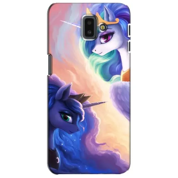 Чехол с принтом «Единорожки» для Samsung Galaxy J6 Plus 2018 (J610) Чехол с принтом «Единорожки» для Samsung Galaxy J6 Plus 2018 (J610)