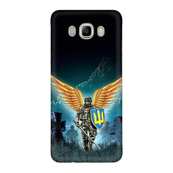 Чехол с принтом «Солдат ЗСУ» для Samsung Galaxy J7 2016 (J710, J7108)