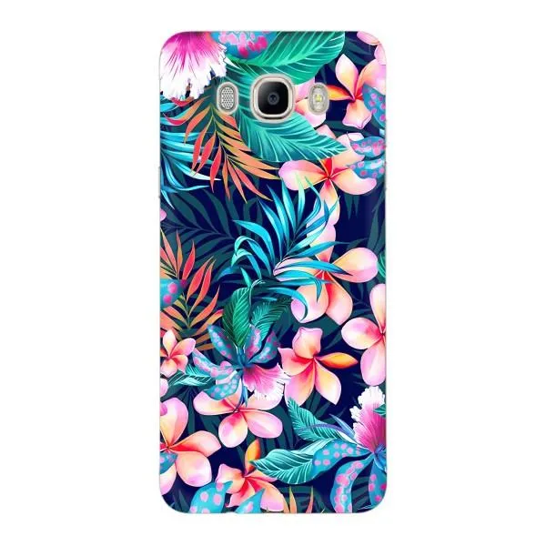 Чехол с принтом «Красочные цветы» для Samsung Galaxy J7 2016 (J710, J7108)