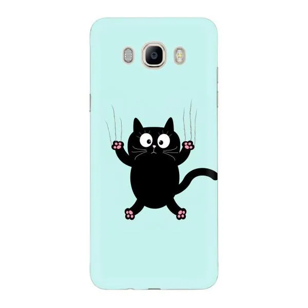 Чехол с принтом «Падающий кот» для Samsung Galaxy J7 2016 (J710, J7108)