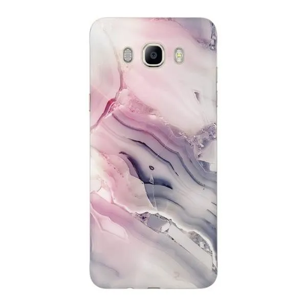 Чехол с принтом «Пурпурный Мрамор» для Samsung Galaxy J7 2016 (J710, J7108)