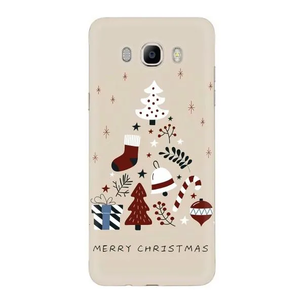 Чехол с принтом «Merry Christmas» для Samsung Galaxy J7 2016 (J710, J7108)