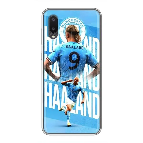 Чехол с принтом «Erling Haaland» для Samsung Galaxy M02 (M022)