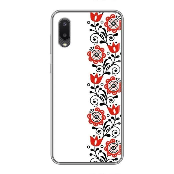 Чехол с принтом «Яркая вишиванка» для Samsung Galaxy M02 (M022) Чехол с принтом «Яркая вишиванка» для Samsung Galaxy M02 (M022)