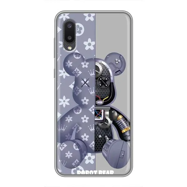 Чехол с принтом «Робот Мишка» для Samsung Galaxy M02 (M022) Чехол с принтом «Робот Мишка» для Samsung Galaxy M02 (M022)