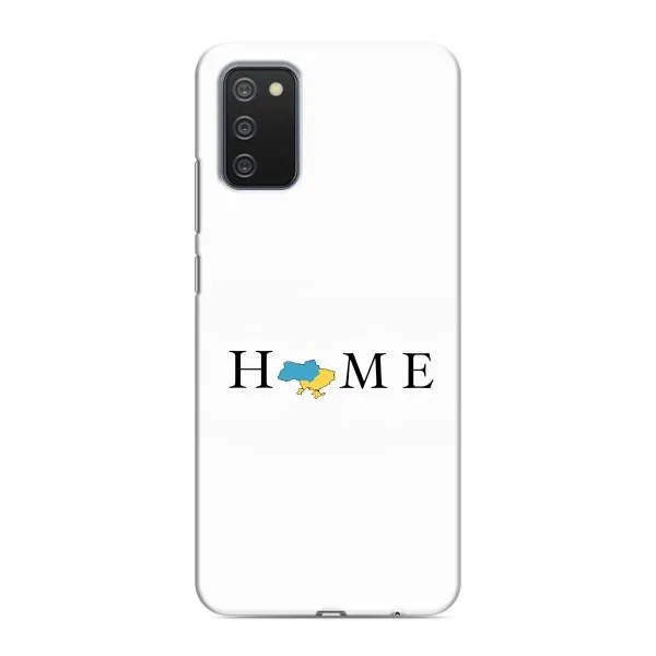 Чехол с принтом «Home» для Samsung Galaxy M02s