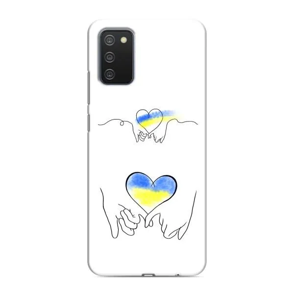 Чехол с принтом «Мир Украине» для Samsung Galaxy M02s
