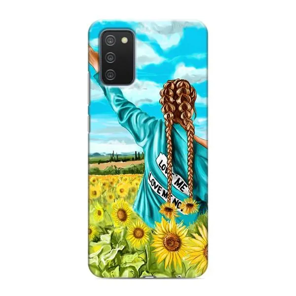 Чехол с принтом «Украиночка» для Samsung Galaxy M02s