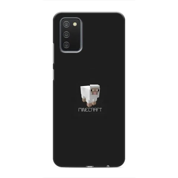 Чехол с принтом «Овечка Майнкрафт» для Samsung Galaxy M02s