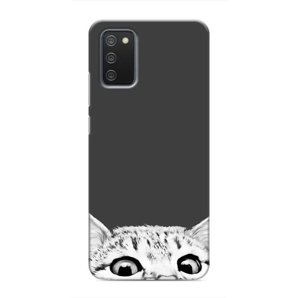 Чехол с принтом «Выглядывает кот» для Samsung Galaxy M02s Чехол с принтом «Выглядывает кот» для Samsung Galaxy M02s