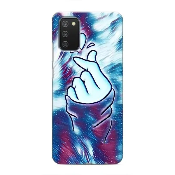 Чехол с принтом «Радужное сердце» для Samsung Galaxy M02s Чехол с принтом «Радужное сердце» для Samsung Galaxy M02s
