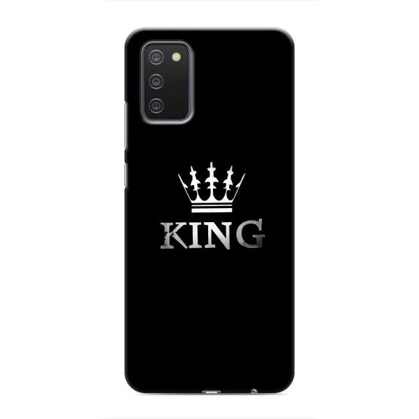 Чехол с принтом «KING» для Samsung Galaxy M02s