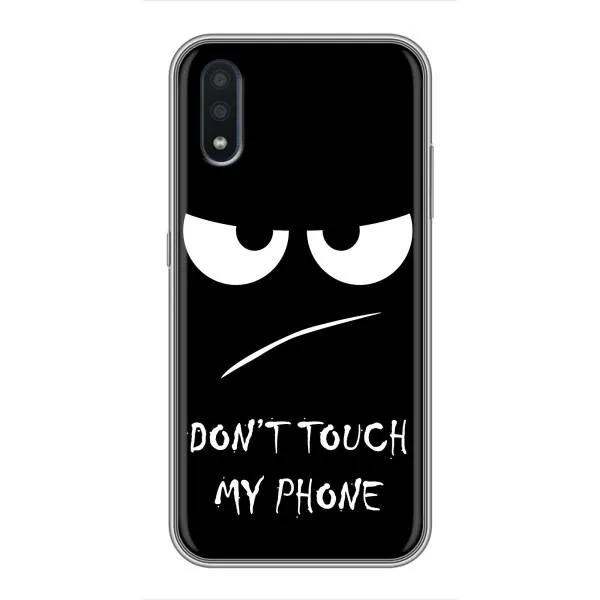 Чехол с принтом «Dont Touch» для Samsung Galaxy M10 (M105)
