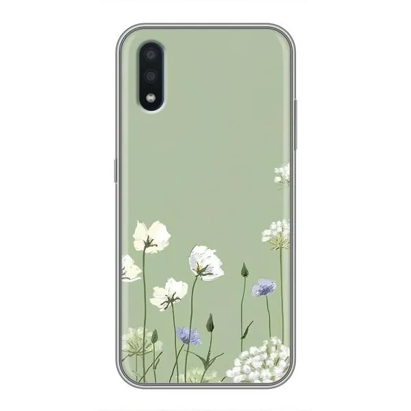 Чехол с принтом «Цветы на зеленом» для Samsung Galaxy M10 (M105) Чехол с принтом «Цветы на зеленом» для Samsung Galaxy M10 (M105)