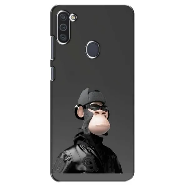 Чехол с принтом «стильная обезьяна NFT» для Samsung Galaxy M11