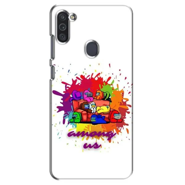 Чехол с принтом «Яркий АмонгАс» для Samsung Galaxy M11 Чехол с принтом «Яркий АмонгАс» для Samsung Galaxy M11