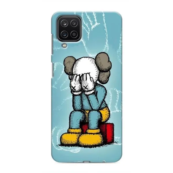 Чехол с принтом «Плач Bearbrick» для Samsung Galaxy M12
