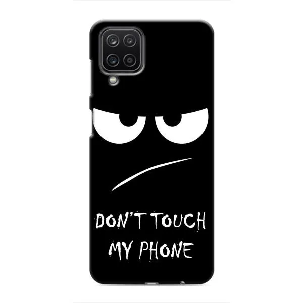 Чехол с принтом «Dont Touch» для Samsung Galaxy M12