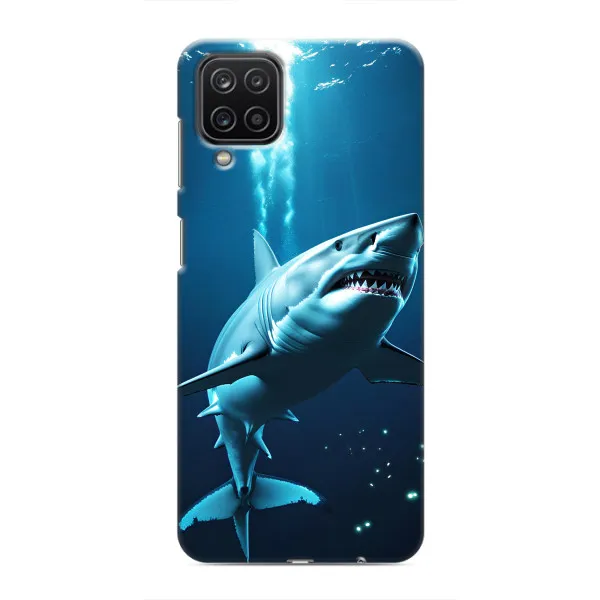 Чехол с принтом «Акула под водой» для Samsung Galaxy M12 Чехол с принтом «Акула под водой» для Samsung Galaxy M12