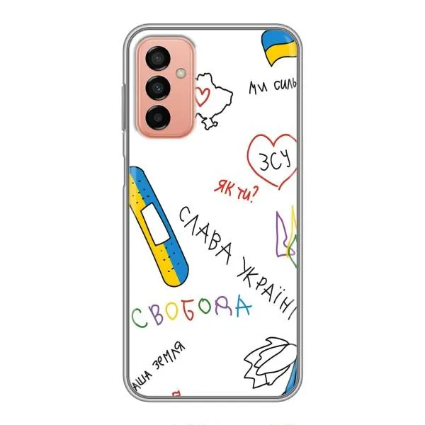 Чехол с принтом «Стикер» для Samsung Galaxy M13