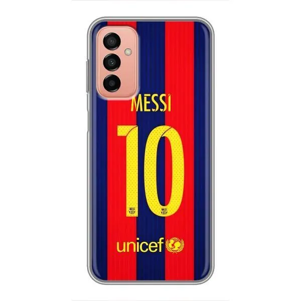 Чехол с принтом «Messi Barca 10» для Samsung Galaxy M13