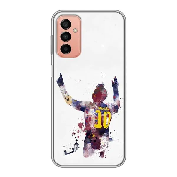 Чехол с принтом «Messi Barca» для Samsung Galaxy M13