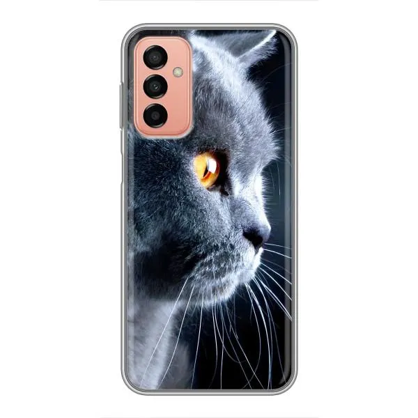 Чехол с принтом «Серый Кот» для Samsung Galaxy M13 Чехол с принтом «Серый Кот» для Samsung Galaxy M13