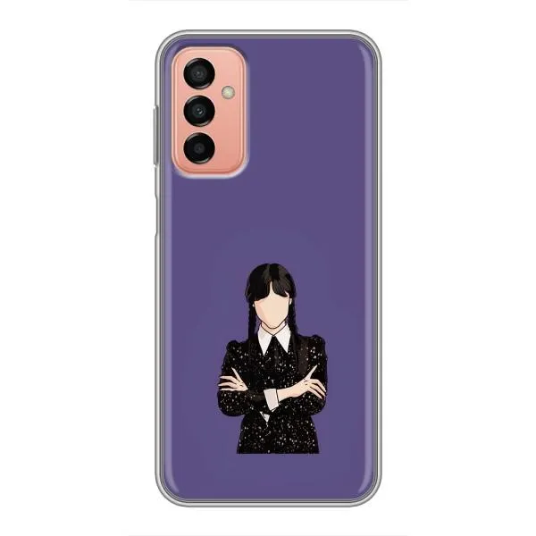 Чохол з принтом «Венздей у чорному» для Samsung Galaxy M13