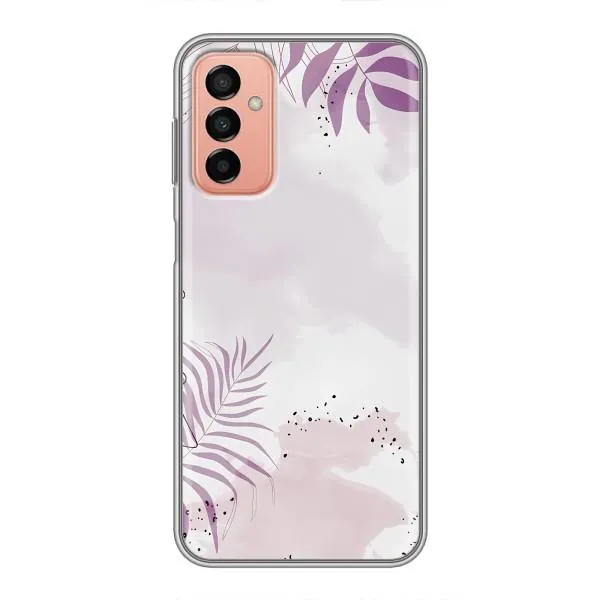 Чехол с принтом «Фиолетовые листья» для Samsung Galaxy M13