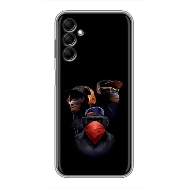 Чохол з принтом «Три мавпи» для Samsung Galaxy M14 5g (M146)