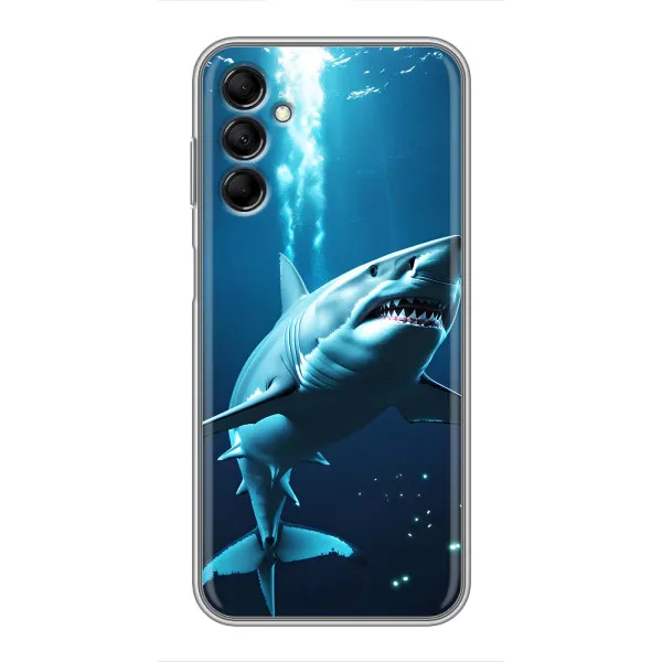 Чехол с принтом «Акула под водой» для Samsung Galaxy M14 5g (M146)