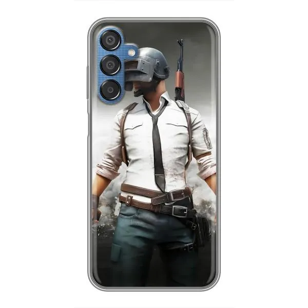 Чехол с принтом «Пабг мен» для Samsung Galaxy M15 (M156) Чехол с принтом «Пабг мен» для Samsung Galaxy M15 (M156)