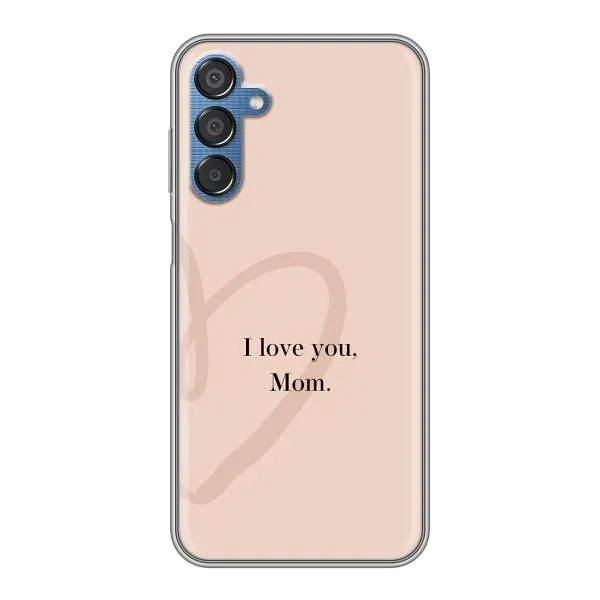 Чехол с принтом «Сердце маме» для Samsung Galaxy M15 (M156) Чехол с принтом «Сердце маме» для Samsung Galaxy M15 (M156)