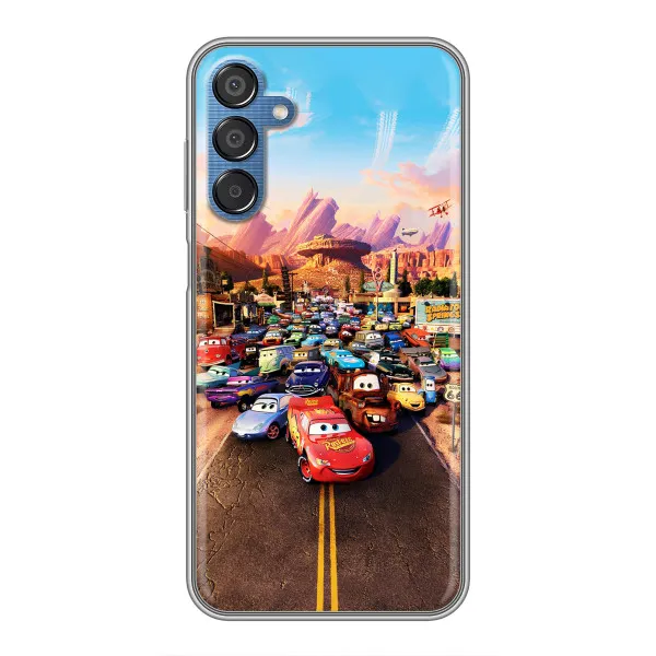 Чехол с принтом «Тачки на трассе» для Samsung Galaxy M15 (M156) Чехол с принтом «Тачки на трассе» для Samsung Galaxy M15 (M156)