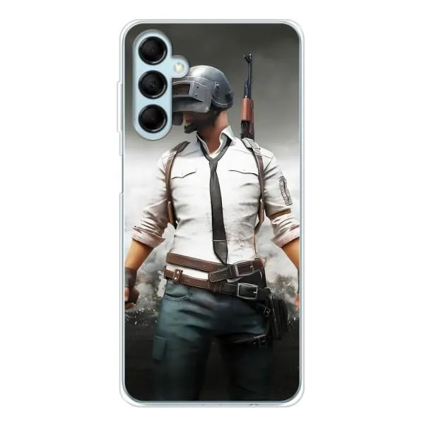 Чехол с принтом «Пабг мен» для Samsung Galaxy M16