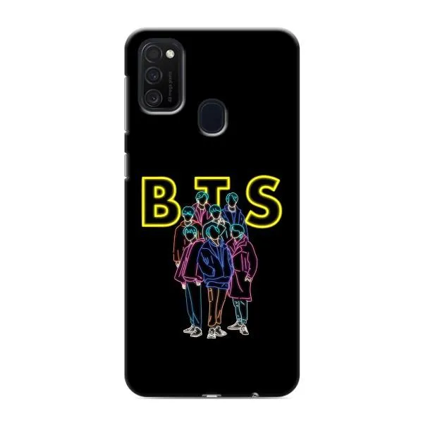 Чехол с принтом «BTS стайл» для Samsung Galaxy M21