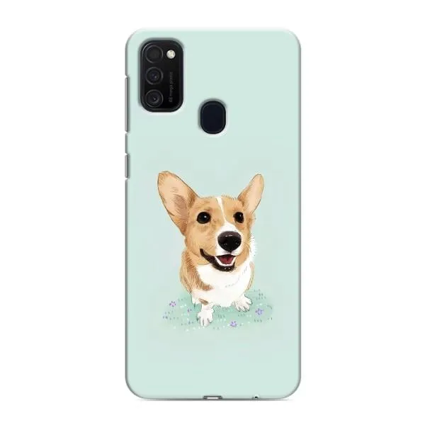 Чехол с принтом «Корги» для Samsung Galaxy M21 Чехол с принтом «Корги» для Samsung Galaxy M21